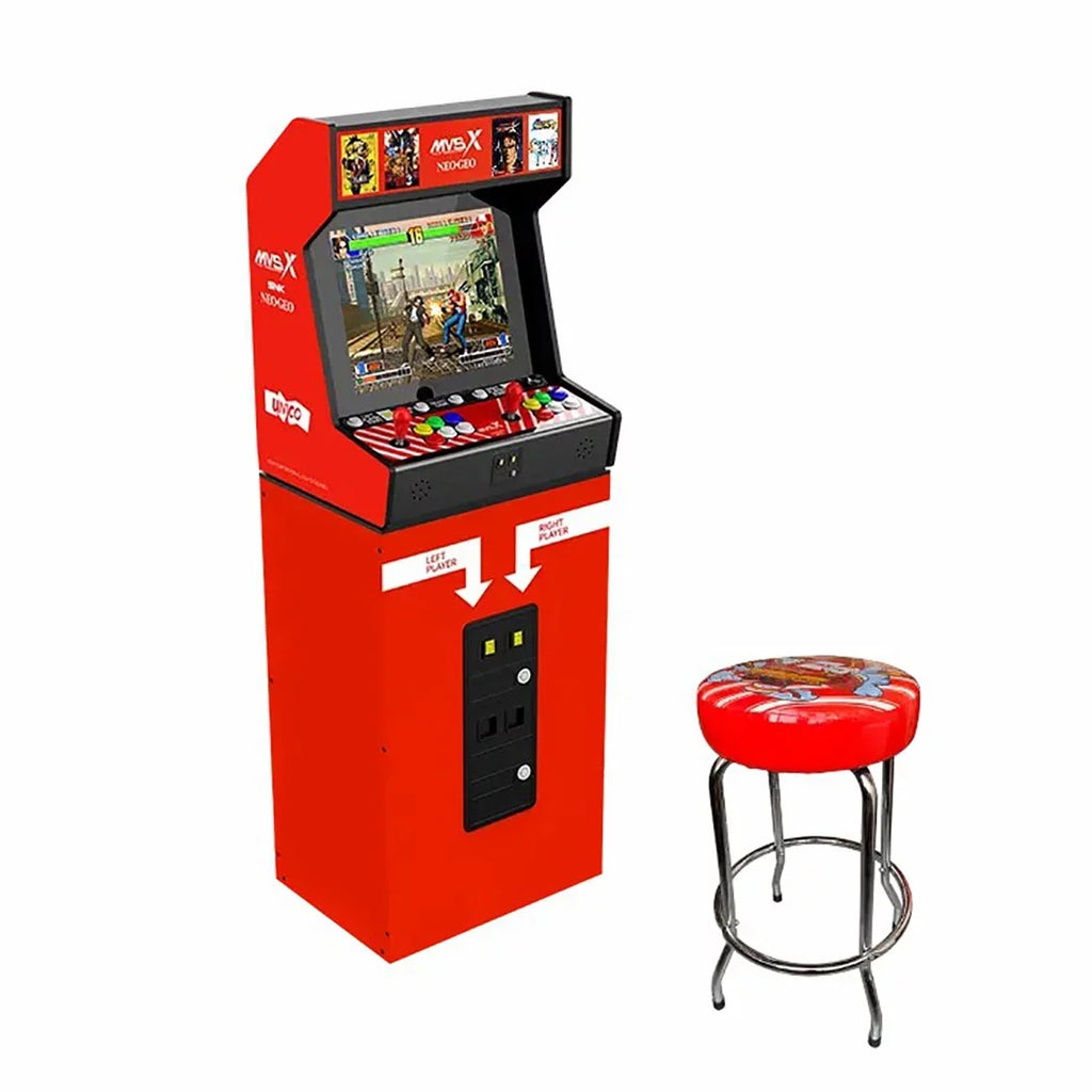 Support Retro Official 2 Joysticks and MVSX Unico SNK NEOGEO Stool Two Genuine Fight Together Games, Arcade 50 Players SNK Set, Base by with Pre-loaded