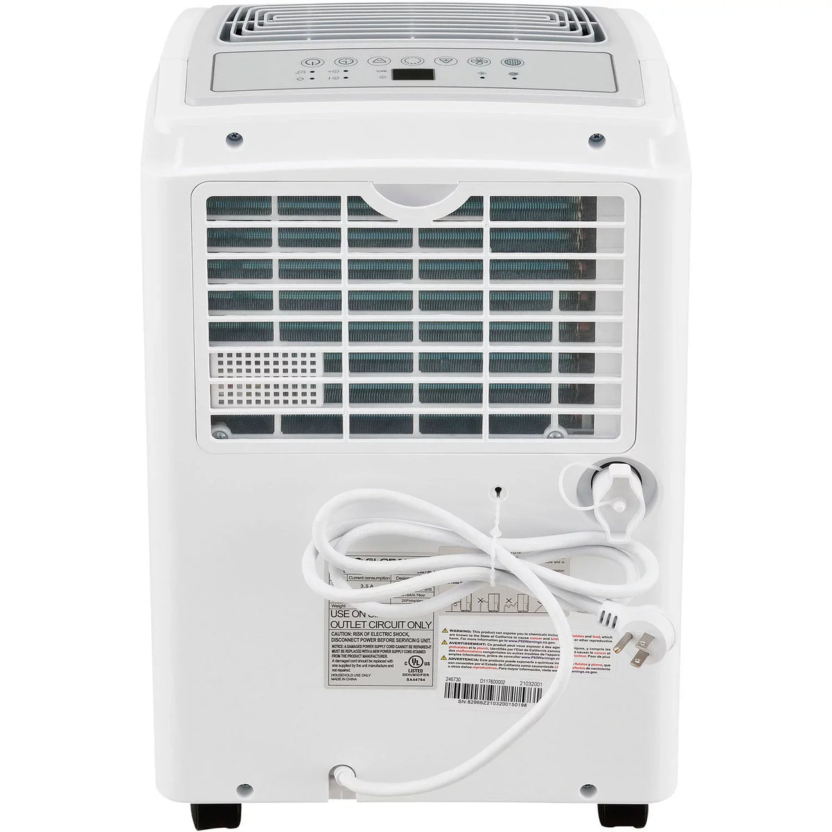 Global 20 Portable Dehumidifier, Pint Industrial Star, Energy