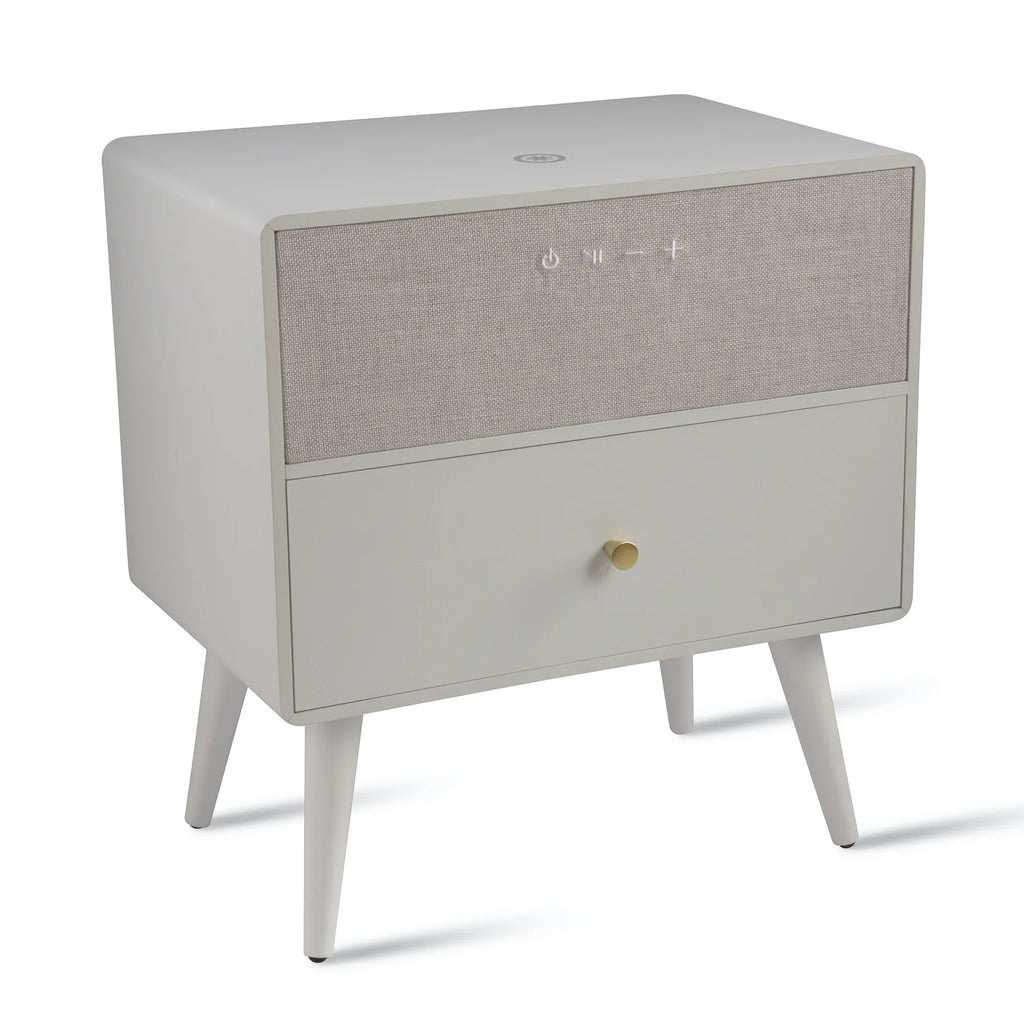 23"H 19"W Smart White x Charging Bluetooth® Koble Ralph And Table Side With Wireless 10-7/8"D, x Height-Adjustable Audio,