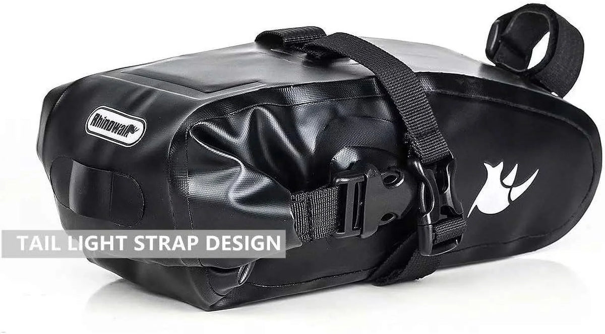 Portable Storage Cycling Seat Bag, Rhinowalk 1.5L Bicycle Bag Waterproof Bike Bag Road Mountain Bag Saddle