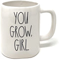 Icon Cactus with Tea Sided Rae YOU Coffee Mug on GIRL Double Dunn White Plant Back GROW