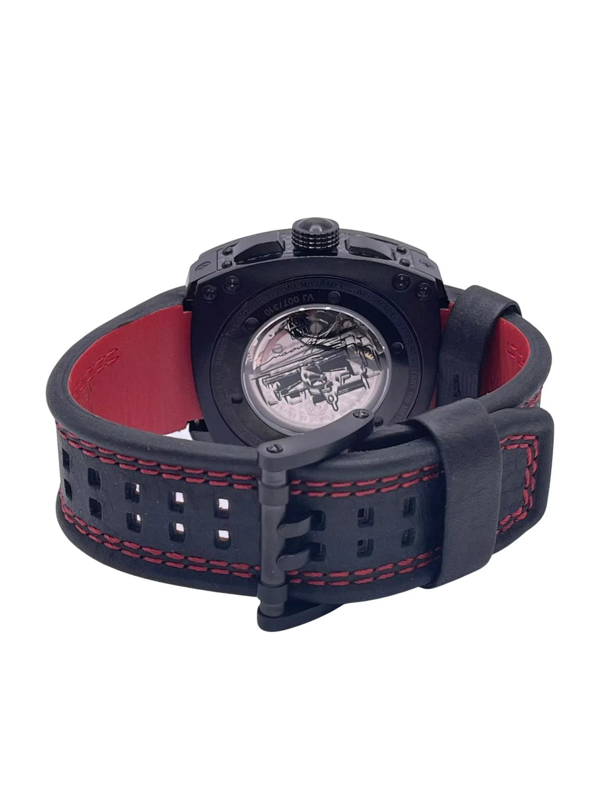 Black Kanaan Limited Dial Watch XL.1181 Automatic Men Edition Tony Steel