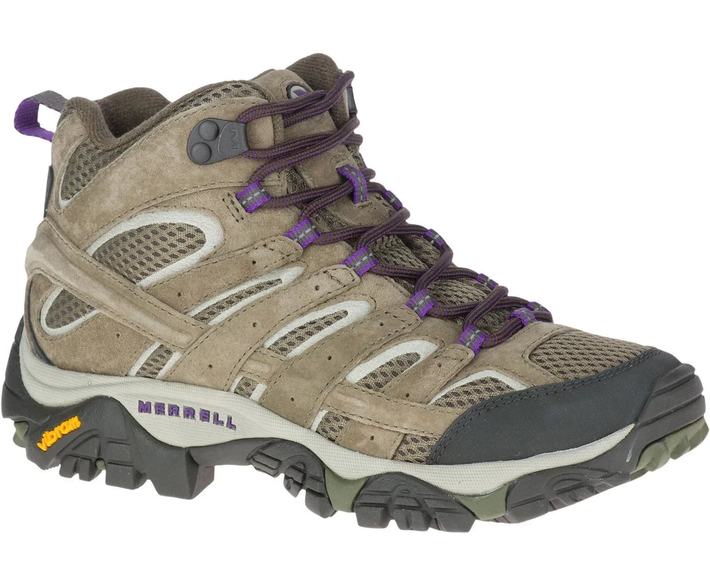 Wide Merrell dimension Moab Olive, 2 Women's Shoes, Hiking Mid Ventilator 9