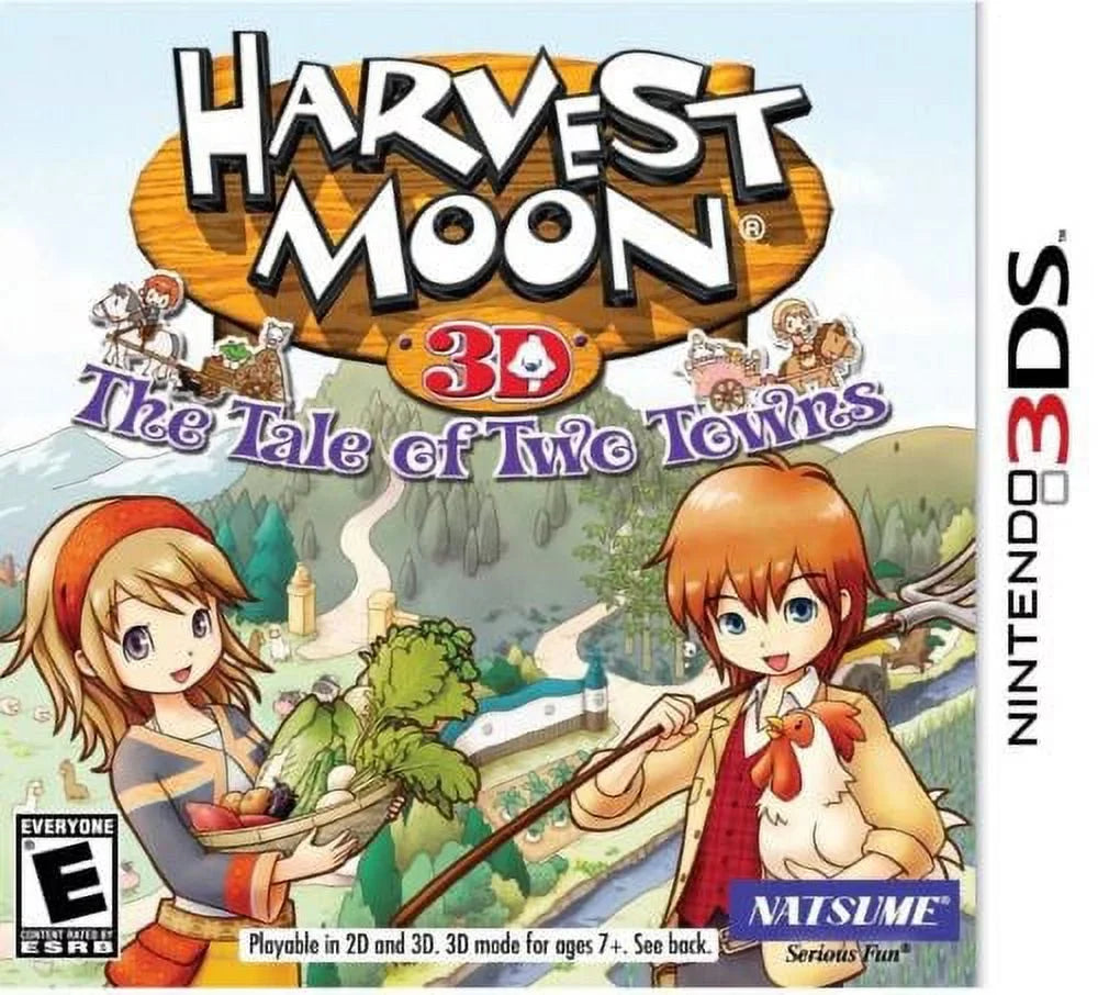 3DS - Tale of Towns Nintendo Two Moon: Harvest