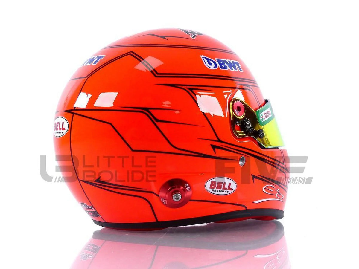 Esteban - 1/2 Ocon 2023 CASQUE - Alpine HELMET MINI