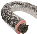 Flex Flexible Duct 25' R6 Flex Insulated Quiet 5"Silver