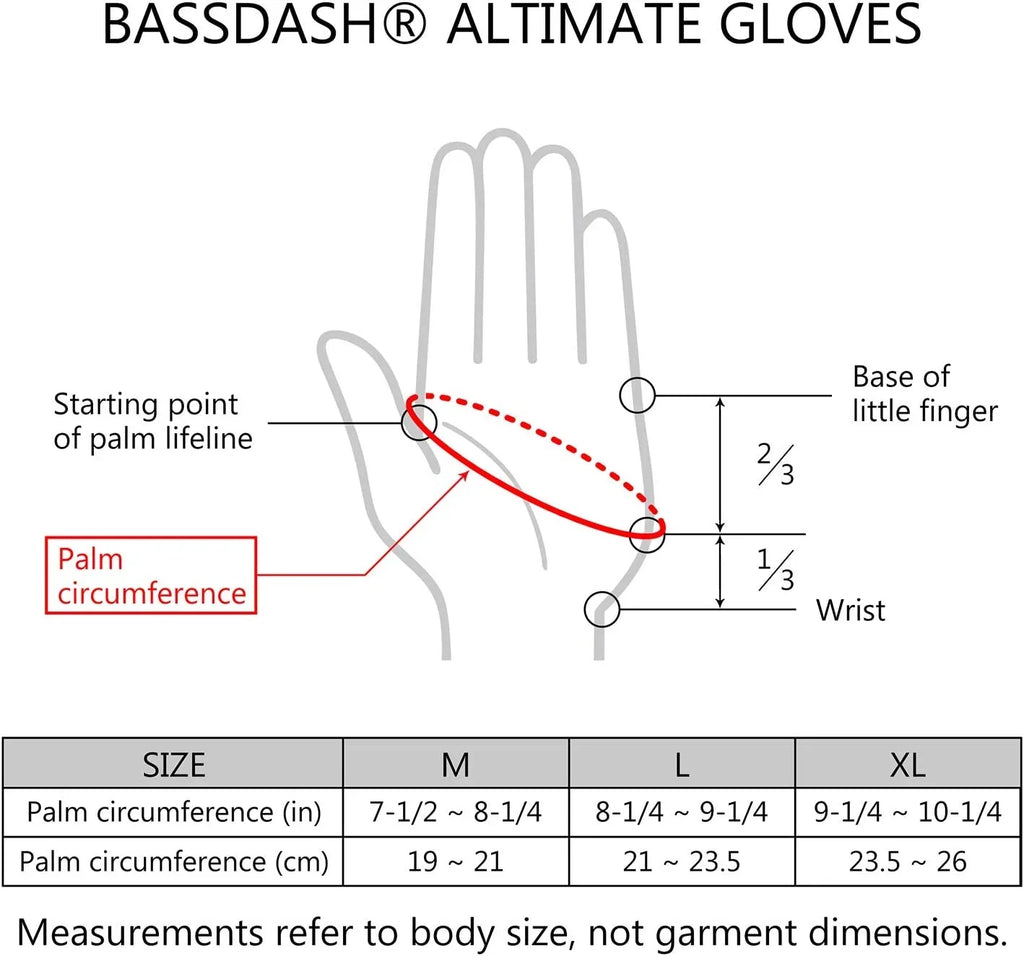UV Fishing Training 50+ Driving Black Gloves Cycling s Men Shooting Hiking s Paddling ALTIMATE Camo Kayaking BASSDASH Hunting Gloves Fingerless UPF Protection for Sun X-Large Women