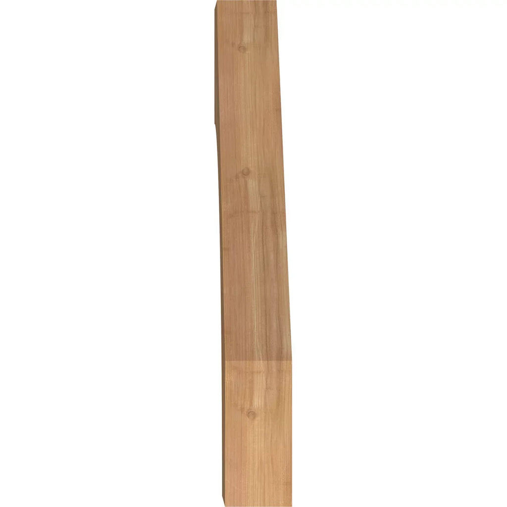 Western 3 x 20"D Cedar Westlake Red 28"H x 1/2"W Brace, Smooth