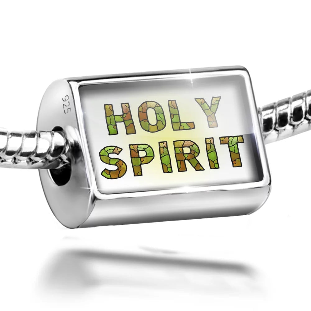 Charm Neonblond Bead Holy Sterling Green Spirit 925 Glass Silver Stained