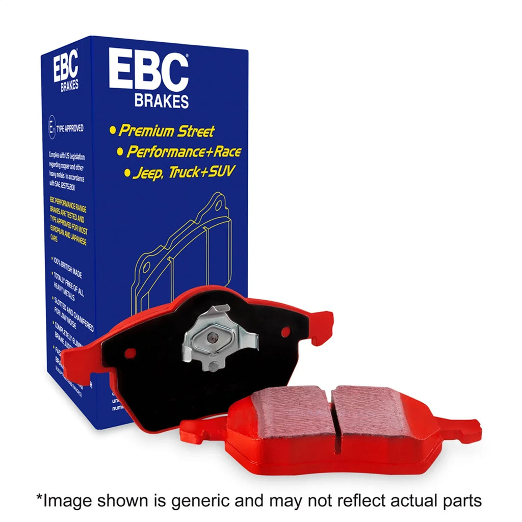 CX-9 11-14 2007-2021 Front EBC CX-5, Redstuff Brake 2022-2023 select: MAZDA Edge Pads Turbo Fits 2.0 MAZDA