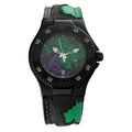 Plated Men's Marvel Watch Technomarine Steel PVD Quartz MV3H08 Leather Hulk