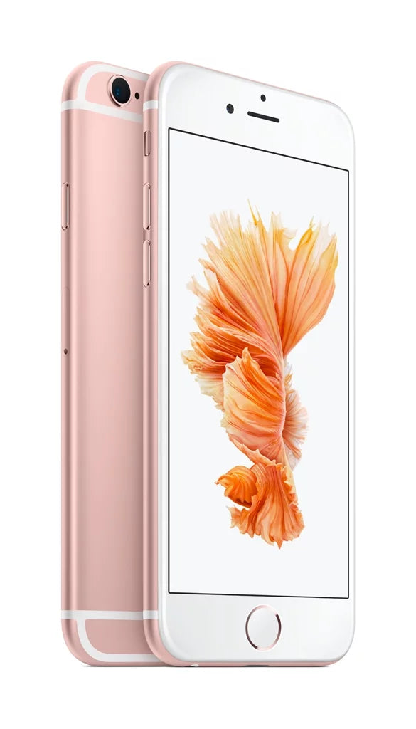 16GB Rose Gold Sim Unlocked + Good) Talk Pre-Owned iPhone Speed 6S Free (Refurbished: