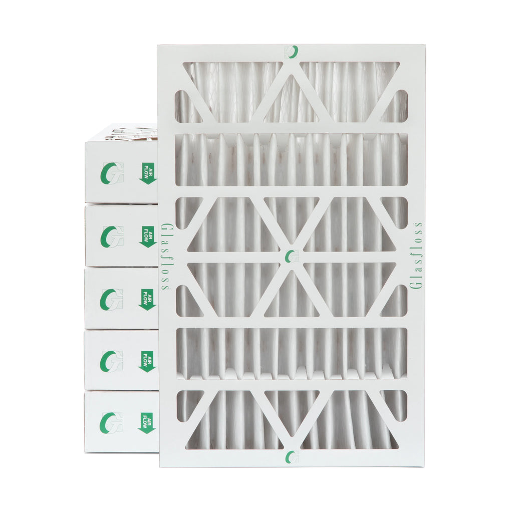 x Inch x by 4" 13 Glasfloss. MERV 3-3/4 Pleated 23-3/8 12x24x4 11-3/8 6 Air Filters Actual of Pack dimension: