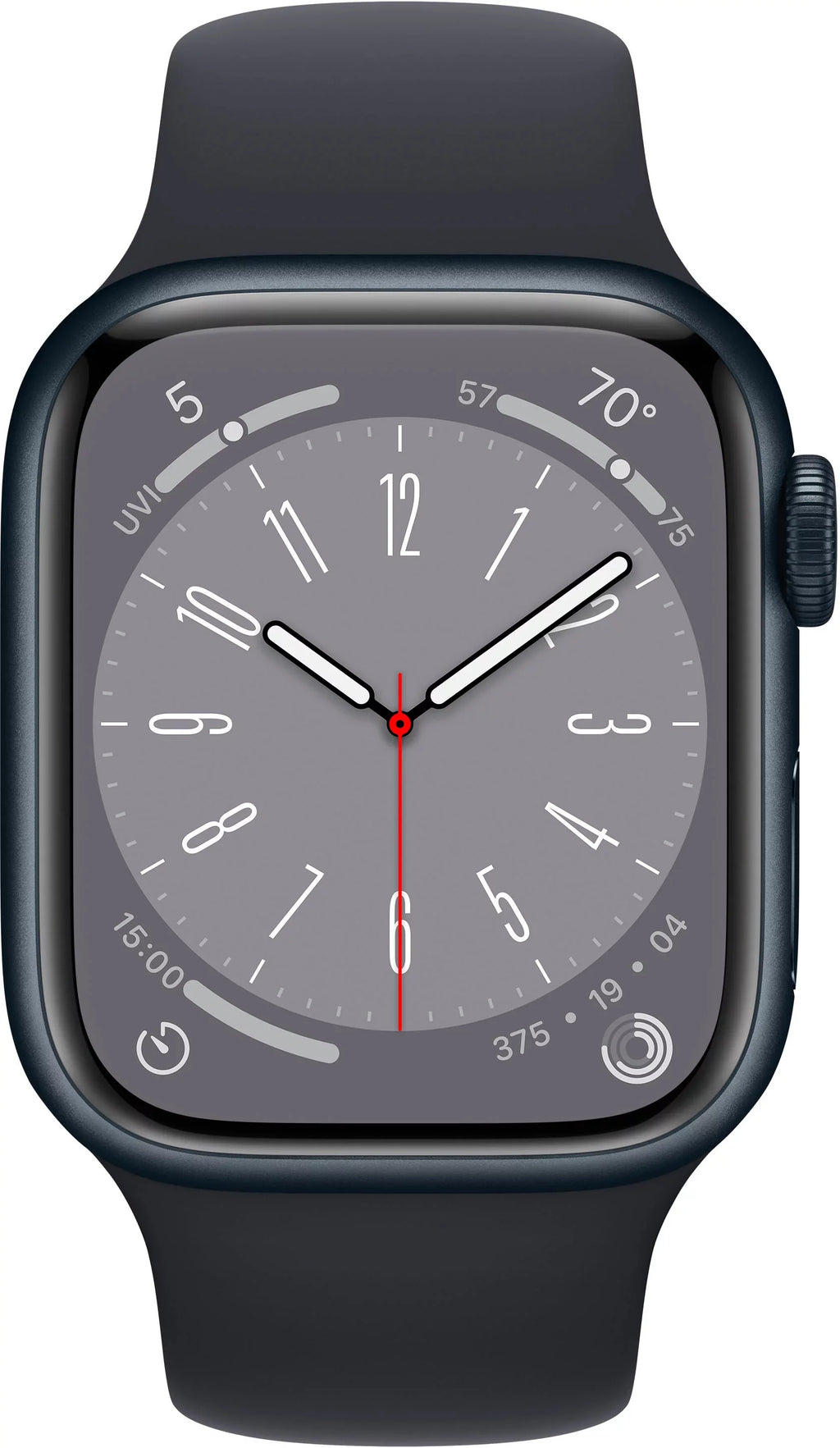 Series Restored (Refurbished) 8 Gen Midnight MNPC3LL/A - Band Midnight 8 Aluminum 41mm Watch Sport