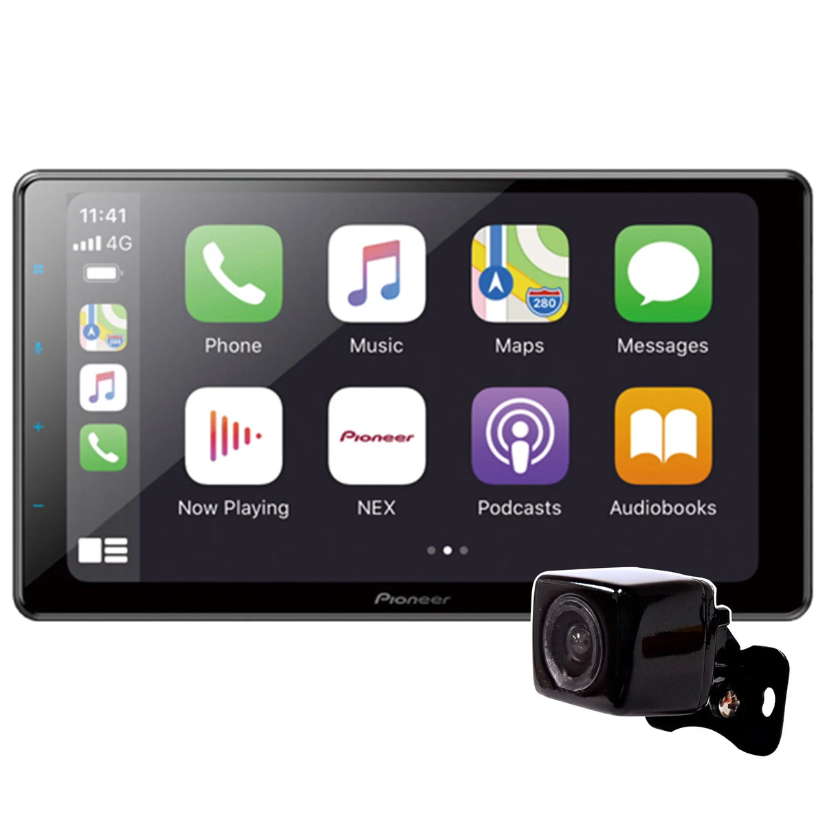 1-DIN DMH-WC6600NEX Receiver & New Camera Pioneer Backup Media Digital Modular 9"