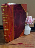 ... demorphinisation): Note of 1904 a Bound] [Leather the cure suffering morphia On (physiological habit the With without