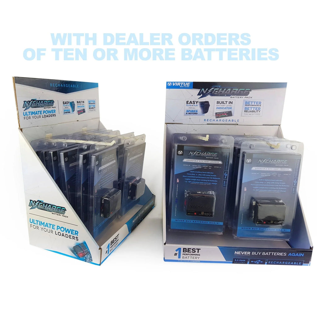 Fits Rotors all Spires - Battery Pack Virtue Rechargeable & N-Charge
