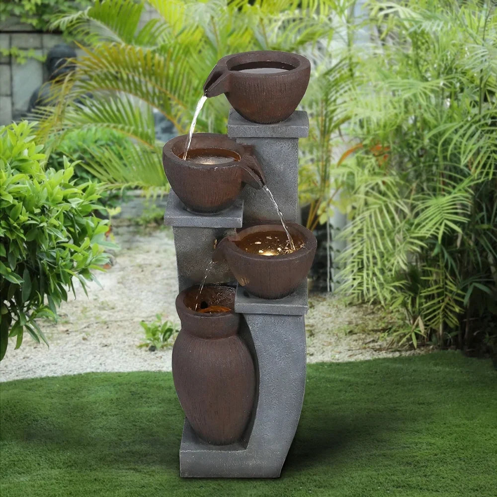 with - Ambiance Elevate - Your exterior liquid exterior 22.0 Fountain LED Lights
