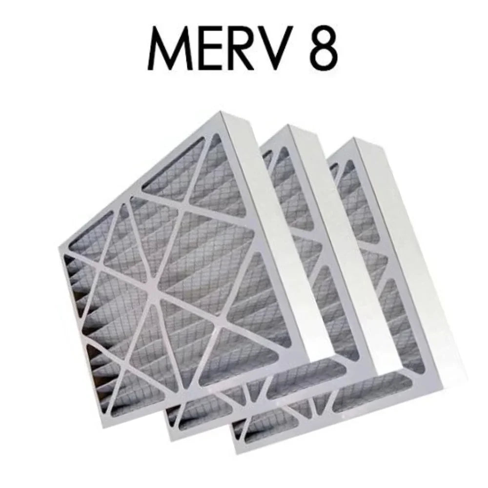 Actual MERV - 15.5x19.5x3.625 dimension 16x20x4 Air | Pleated Filter 8 3PK