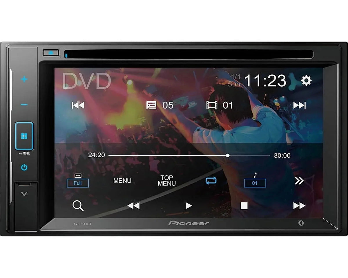 Digital + Media Touchscreen Bluetooth Pioneer Backup Receiver Camera with DMH-241EX