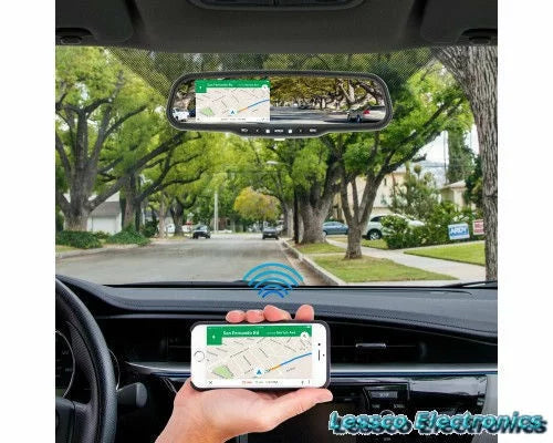 Mirror DVR, Rear Mirroring Bluetooth RVM430WFDVRBTG Wifi View Phone by & Accelvision w Monitor