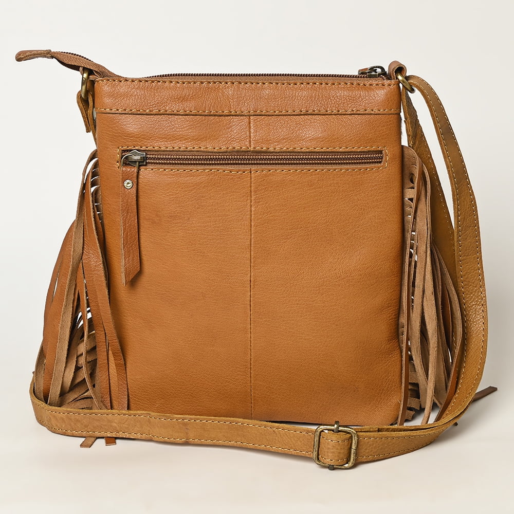 handbag Upcycled HOBO OHA116 Wool Leather OH Genuine purse women Hair-on western bag OHLAY