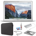 Kit Sleeve Starter Black 13-inch Laptop + (Early Cleaning Silver (Refurbished) (i5 SSD) Bundle with 2015, MJVE2LL/A) Air + 1.6GHz, 128GB Zipper Kit - MacBook