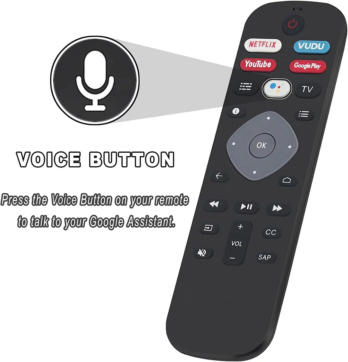 Series for 5806 5604 5766 Control 5704 Voice Series 5000 Series New Philips Replacement Remote Series URMT26RST004