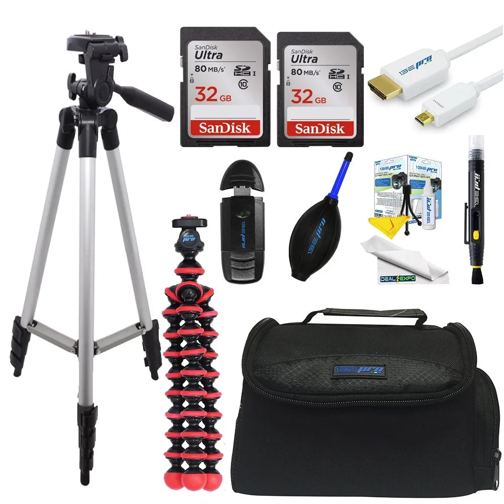 Kit Lens EOS Camera for Camera 80D with Buzz-Photo Canon 18-55mm DSLR