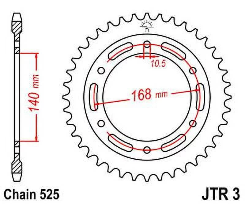 Kit GS F800 13-16 Rear Sprockets JT & Sproket for Front Adventure