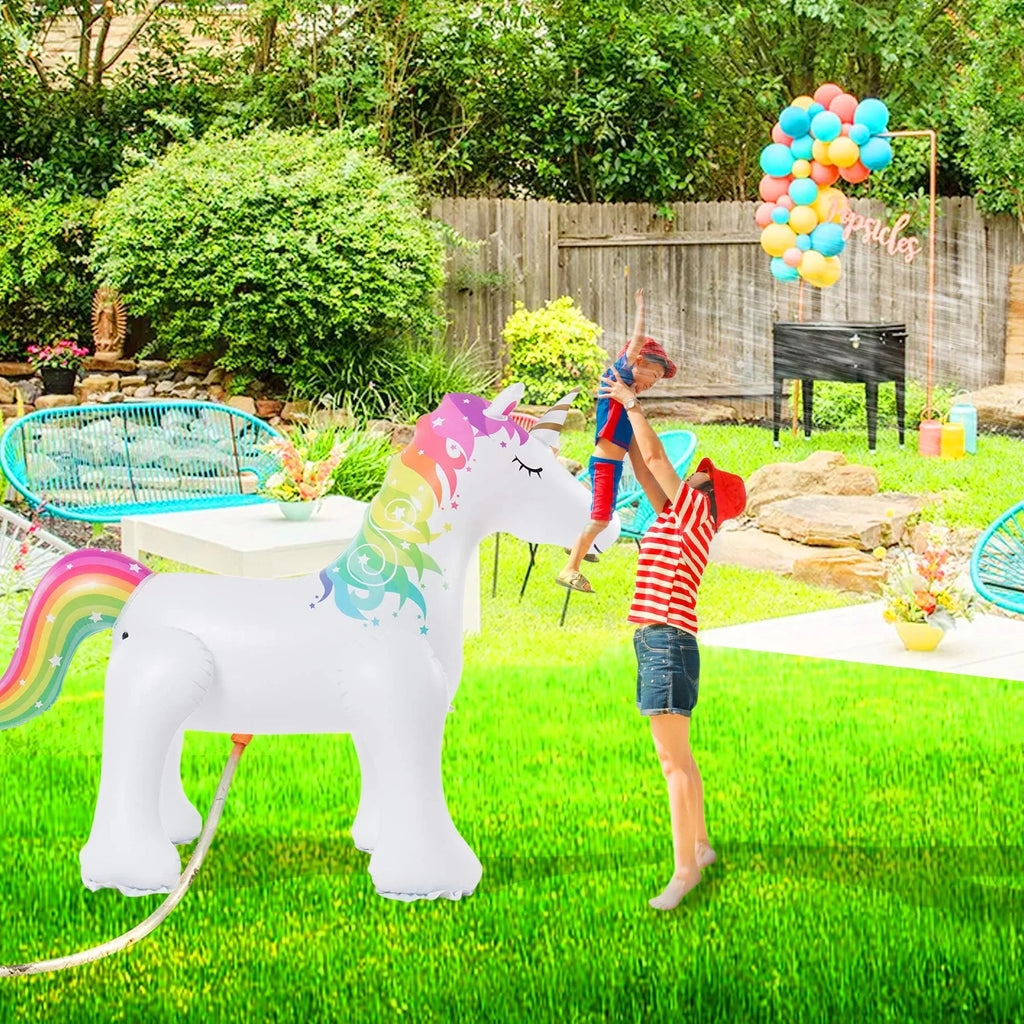 Unicorn Thalia Inflatable Sprinkler 63 for Inch Kids-XL