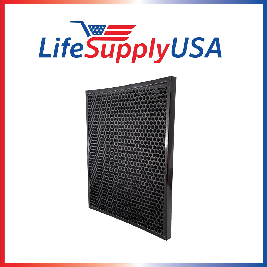 17 Replacement MERV Purifier AD Trap with VOC Filter Carbon Gas for Air HEPA LifeSupplyUSA 17"