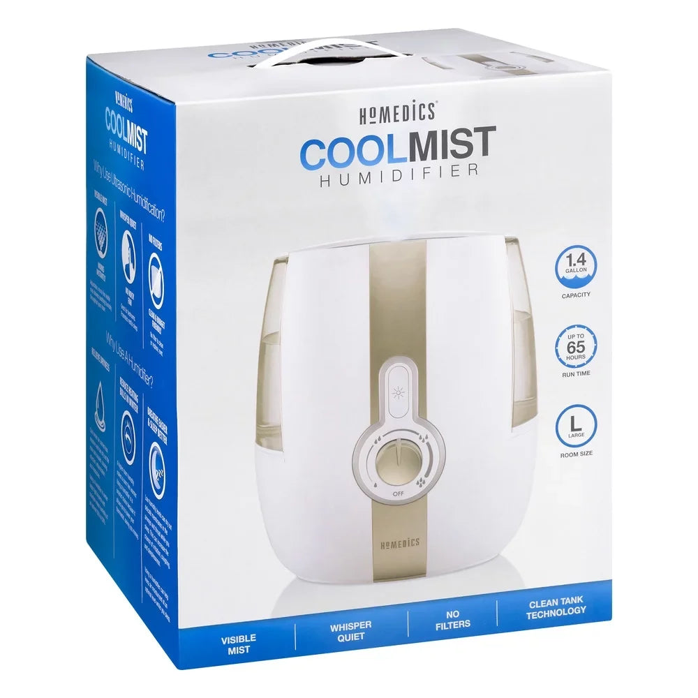 Cool Humidifier, Ultrasonic Mist UHE-CM65 HoMedics