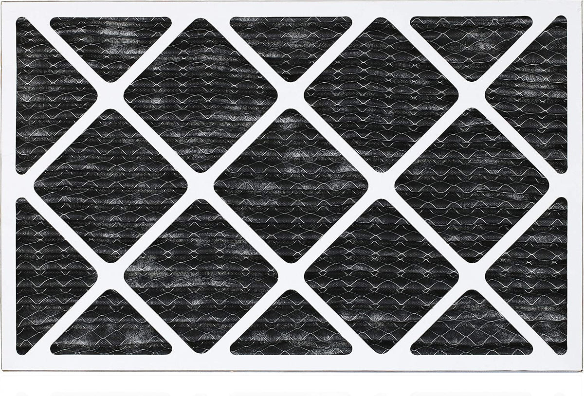 HVAC AC Air Eliminator Filters Odor Activated 8 16x24x1 Pleated MERV (12-Pack) Carbon with Furnace Filterbuy