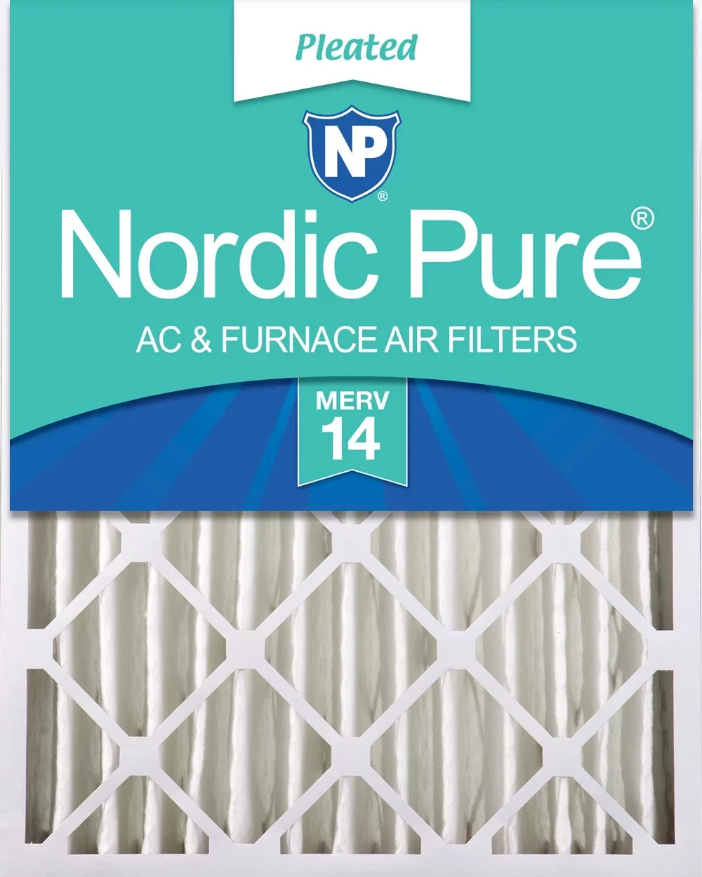 Air 14 Pleated (3 Nordic Filter 1 Pure 5/8) 28x30x4 MERV Pack