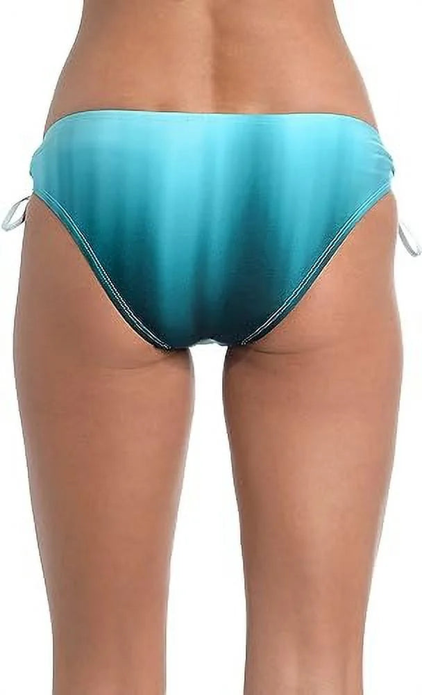 Bikini La Aqua dimension Womens Blanca Loop Bottom Hipster Side $64 14 MSRP Swimsuit