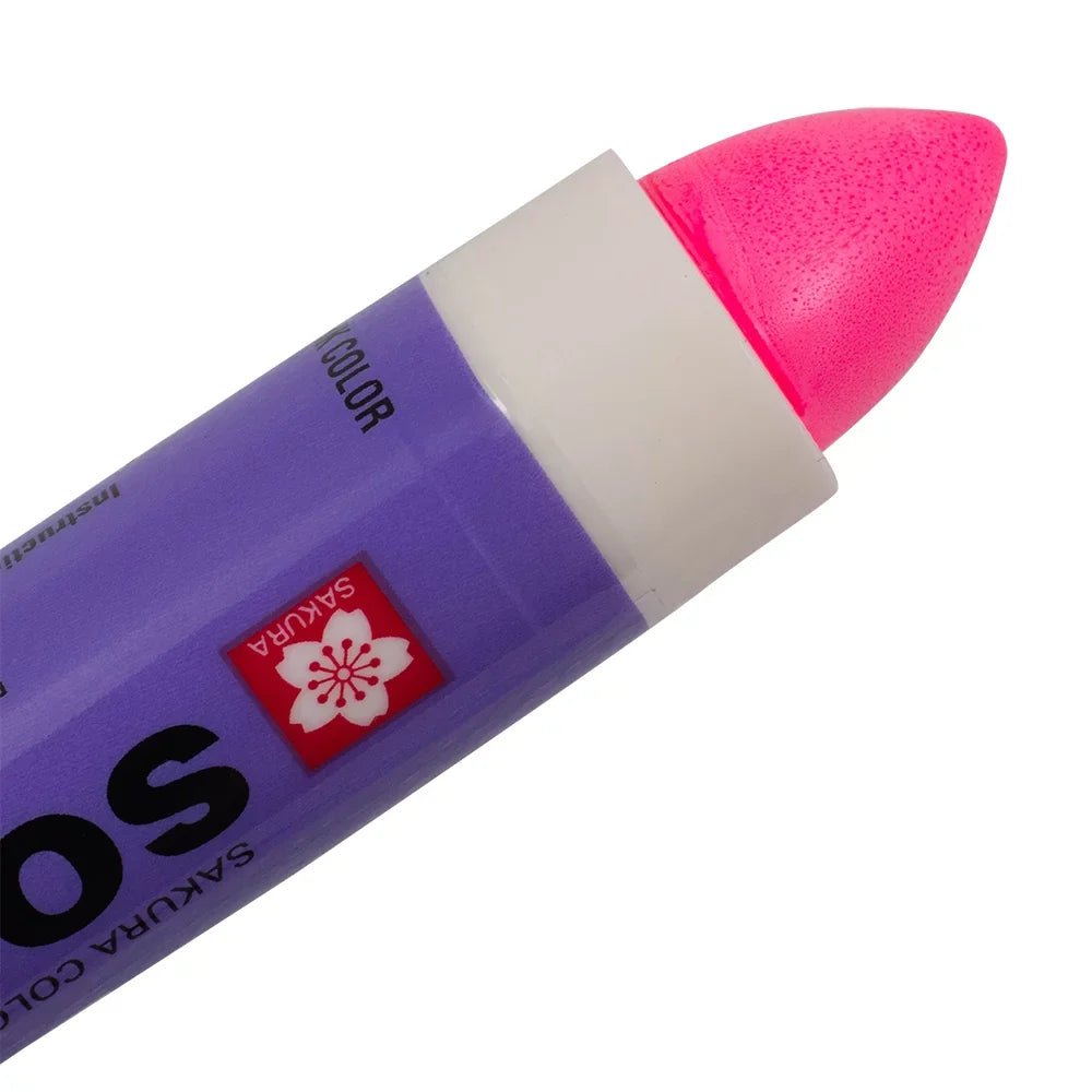 Auto Sakura Indoor Twist Markers Solid Pink 14F-392F Fluorescent for Piece 12 Up Various Dealer Set Art Car & Dozen Paint exterior Surfaces