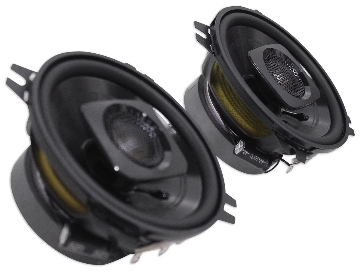 Speakers+Rockmat (2) Car Watt DB402 4" Polk 270 ATV/Motorcycle/Boat Audio Audio