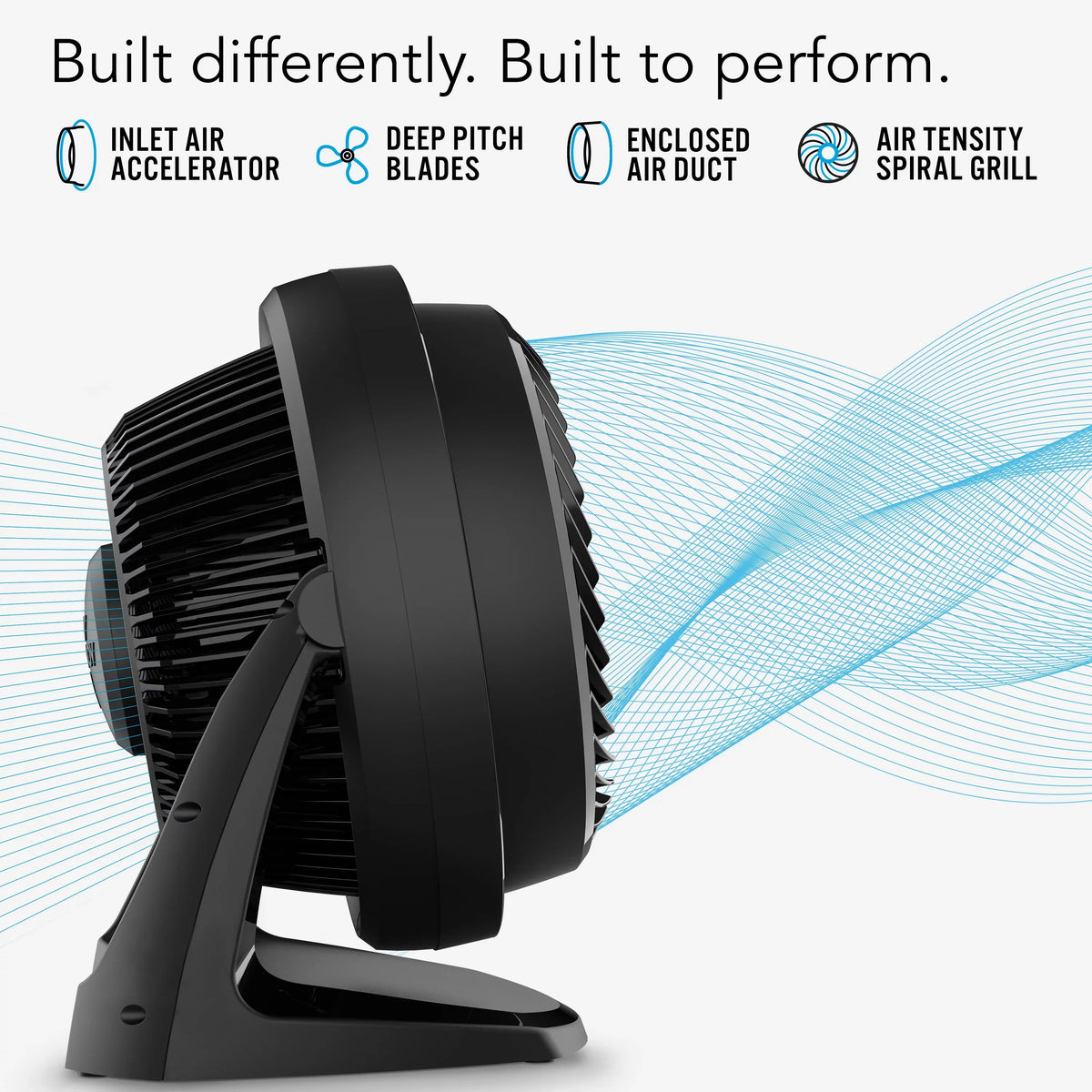 Air 13", Whole Vornado Black 62 Room Floor Circulator (New) Fan,