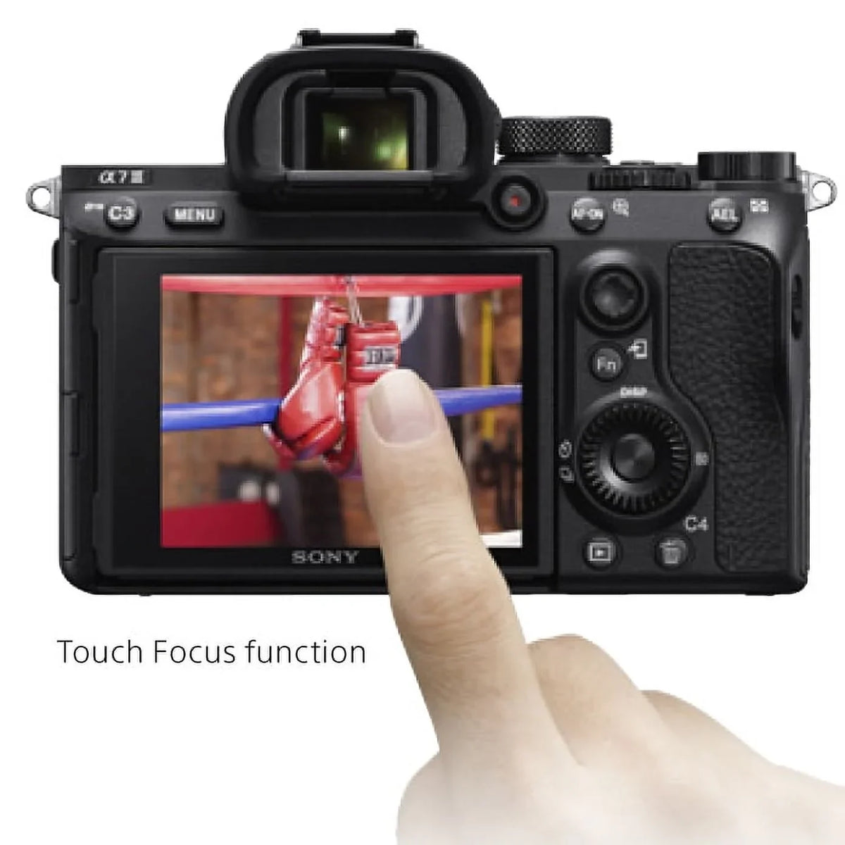 Bluetooth only Wi-Fi, - mirrorless ILCE-7M3 Full - fps - 4K body - camera 24.2 - / Frame a7 Digital III 30 MP - - NFC,