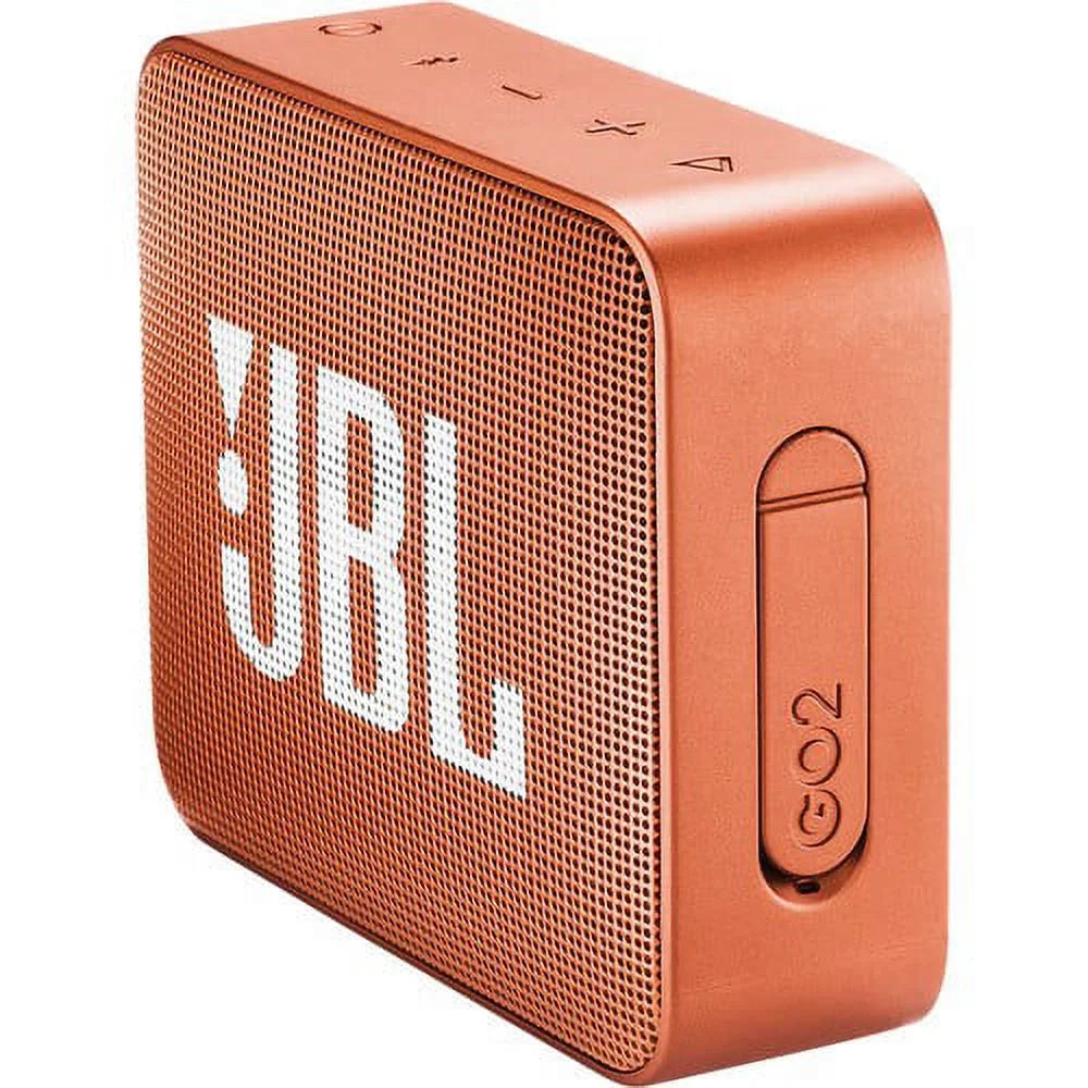 Bluetooth JBL Portable Speaker GO Waterproof 2 - Orange