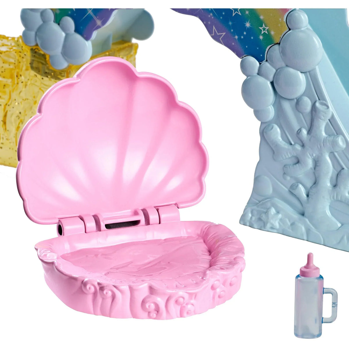 & Doll, Mermaid Dreamtopia Mertoddler Merbaby Playset Barbie