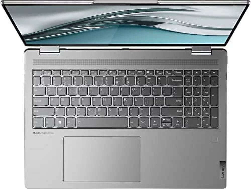 512GB w/RE Fingerprint Home NVMe SSD Backlit 2xThunderbolt4 LPDDR5 Touch i7-1260P Iris 12-Core Laptop 16GB 16" 2023 EVO USB KB HDMI 2.5K WiFi Lenovo Intel 11 Yoga Xe 12th Windows 2-in-1 6E Graphics 7