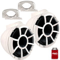 Tower 1 - Fixed Fits White Sounds 1" to Wet Mini with 10" 7/8" Pipe REV10 Speakers Clamps