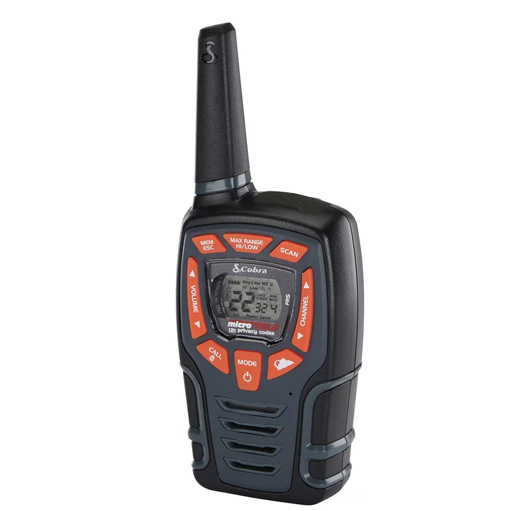Set ACXT545 Radio Adults Two-Way Long Channels, 28-Mile Rechargeable, - Talkies Walkie Range (2-Pack) Cobra 22 climate-Resistant for