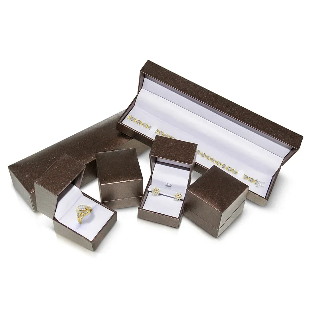 Clasp Miracle Round Color, .925 7.25" Haus Cttw Link Tennis Clarity) (I-J Bead Brilliance Set of 1/10 and Womens Bracelet Diamond Box Silver cut I2-I3 Sterling