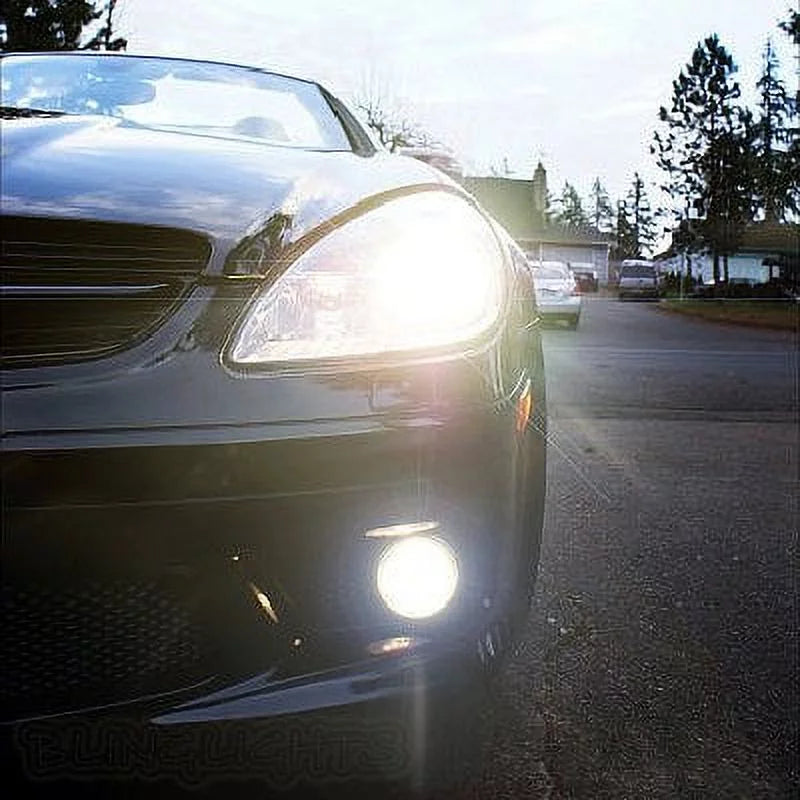280 SLK R171 SLK280 Kit 2008 LED 2009 2006 Lights For 2007 Lamps Foglamps Fog 2005 Driving