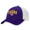 World Trucker Purple LSU OSFA Men's Snapback the Tigers of Breakout - Top Hat