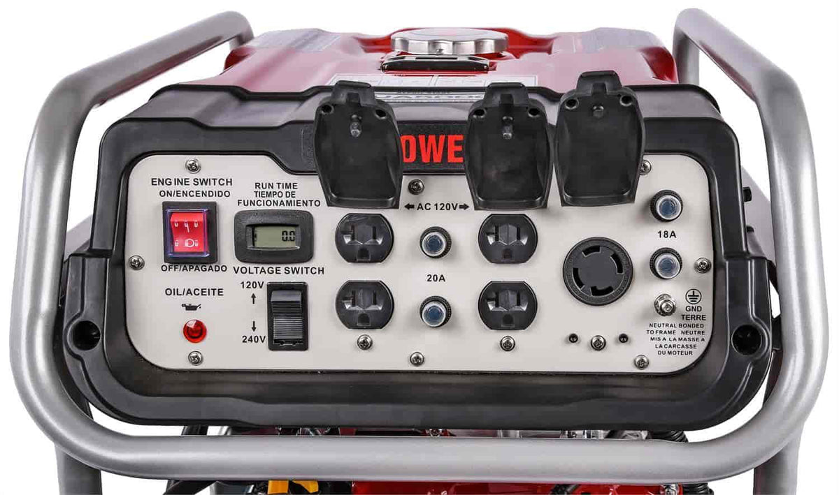 Portable Running Starting 4250 JEGS Run Generator 5000 Hr. 9 Time Watts Watts 86065