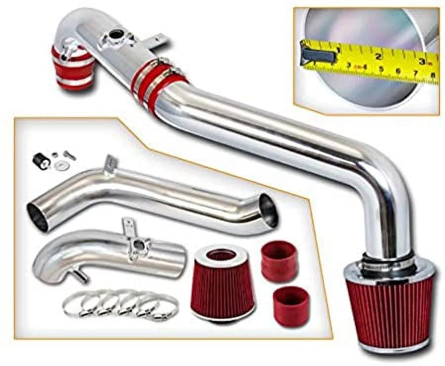 Compatible Scion Combo Kit xB For Intake + RED Filter Air 08-12 Cold Racing Rtunes